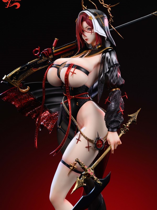 Acy Studio Vatican Series Sister Battle Hot Sexy 1/4 Statue